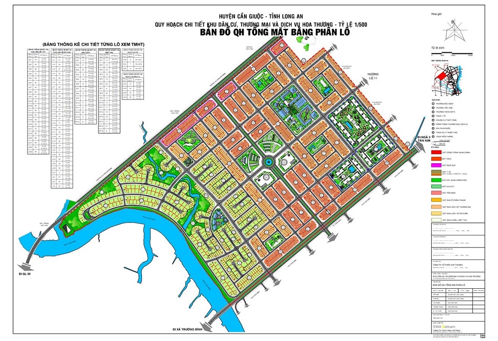 Hoa Thương: Dự án khu dân cư tại Long An